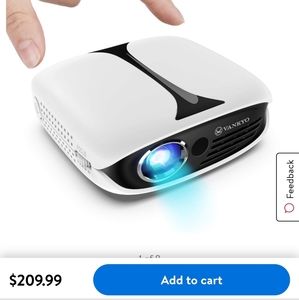 Vankyo burger mini projector